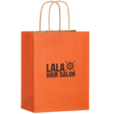 Wholesale MATTE COLOR TWISTED PAPER HANDLE SHOPPER - 4M10513
