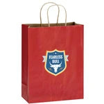Wholesale Matte Color Twisted Paper Handle Shopper Bags