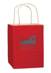 Wholesale Matte Color Twisted Paper Handle Shopper Bag 4M8410