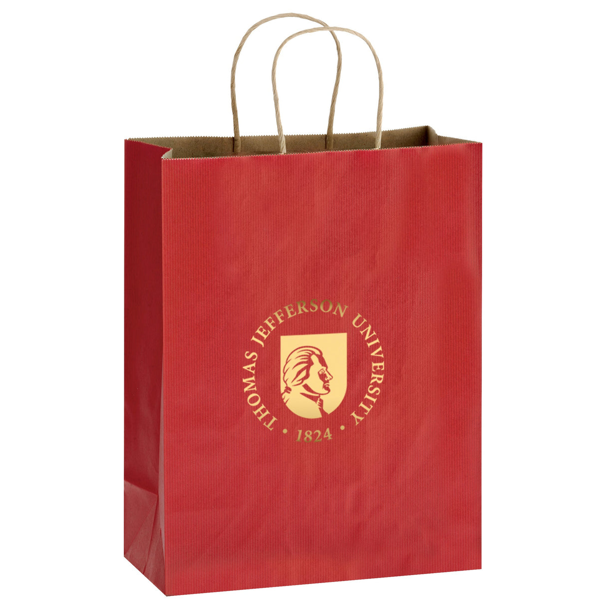 Wholesale MATTE COLOR TWISTED PAPER HANDLE SHOPPER - 4M10513
