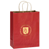 Wholesale MATTE COLOR TWISTED PAPER HANDLE SHOPPER - 4M10513