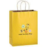 Wholesale MATTE COLOR TWISTED PAPER HANDLE SHOPPER - 4M10513