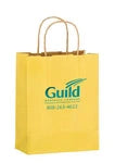 Wholesale Matte Color Twisted Paper Handle Shopper Bag 4M8410