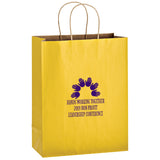 Wholesale MATTE COLOR TWISTED PAPER HANDLE SHOPPER - 4M10513