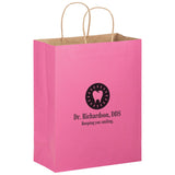 Wholesale MATTE COLOR TWISTED PAPER HANDLE SHOPPER - 4M10513
