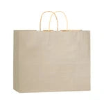 Wholesale Matte Color Paper Shopping Bags with Twisted Handles