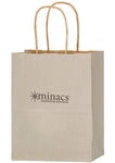 Wholesale Matte Color Twisted Paper Handle Shopper Bag 4M8410