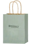 Wholesale Matte Color Twisted Paper Handle Shopper Bag 4M8410