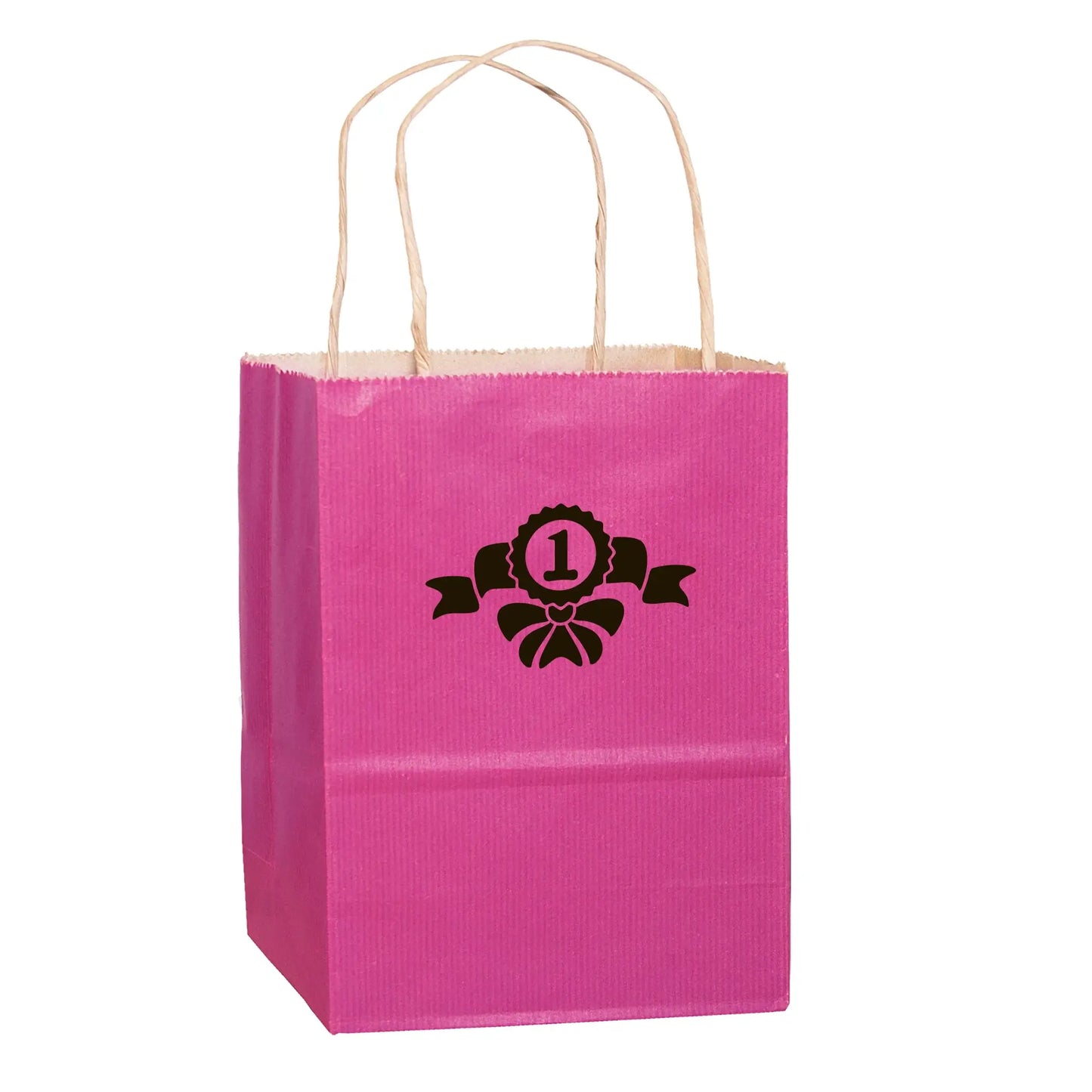 Wholesale MATTE COLOR TWISTED PAPER HANDLE SHOPPER - 4M10513BCA