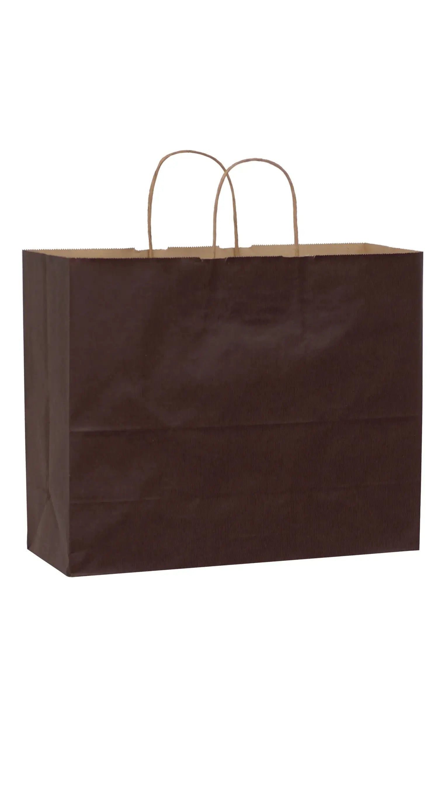 Wholesale Matte Color Paper Shopping Bags with Twisted Handles