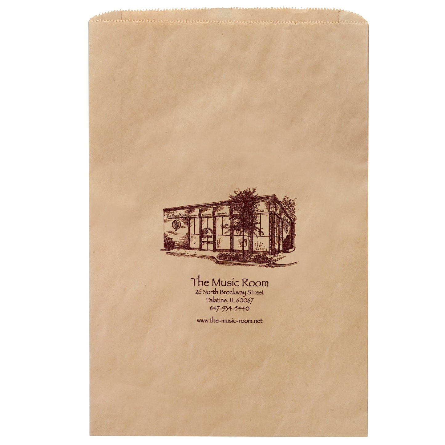 Wholesale NATURAL KRAFT MERCHANDISE BAG - 5M16324