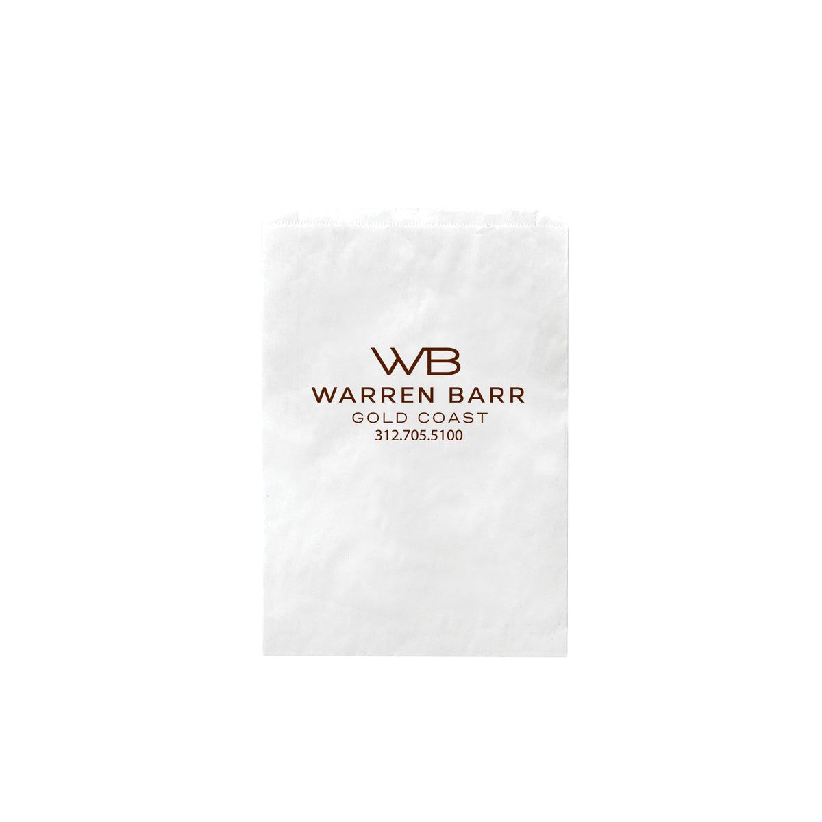 Wholesale WHITE KRAFT MERCHANDISE BAG - 5M69W