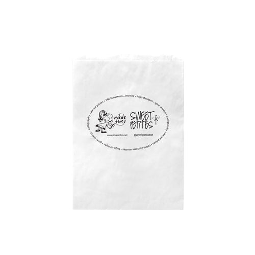 Wholesale WHITE KRAFT MERCHANDISE BAG - 5M811W