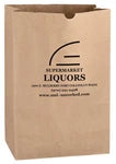 Wholesale Natural Kraft 1/6 BBL Paper Grocery Bags