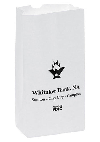 Wholesale White Kraft 2# Grocery Bag - 6G2W