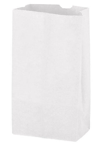 Wholesale White Kraft 6# Grocery Bag - 6G6W