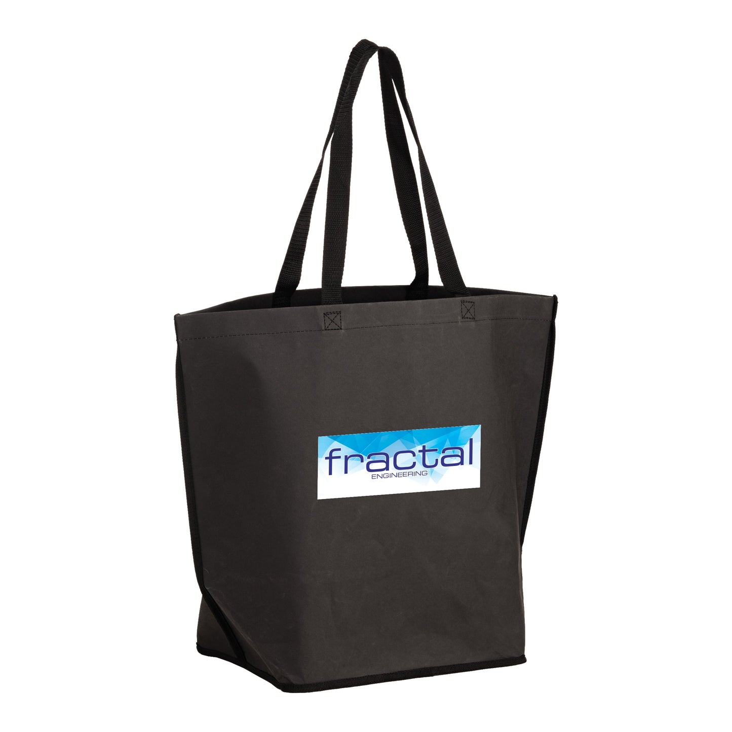 Wholesale LIGHTNING - WASHABLE KRAFT PAPER OVERSIZE TOTE BAG WITH CONTOURED BOTTOM CORNERS - WB20916