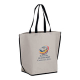Wholesale LIGHTNING - WASHABLE KRAFT PAPER OVERSIZE TOTE BAG WITH CONTOURED BOTTOM CORNERS - WB20916