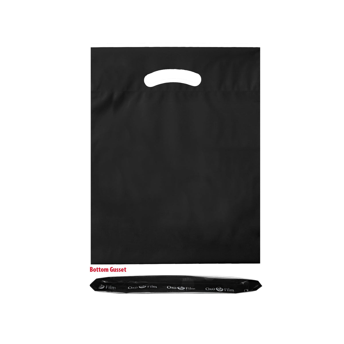 Wholesale OXO Reusable Die Cut Handle Bags (12" x 16")
