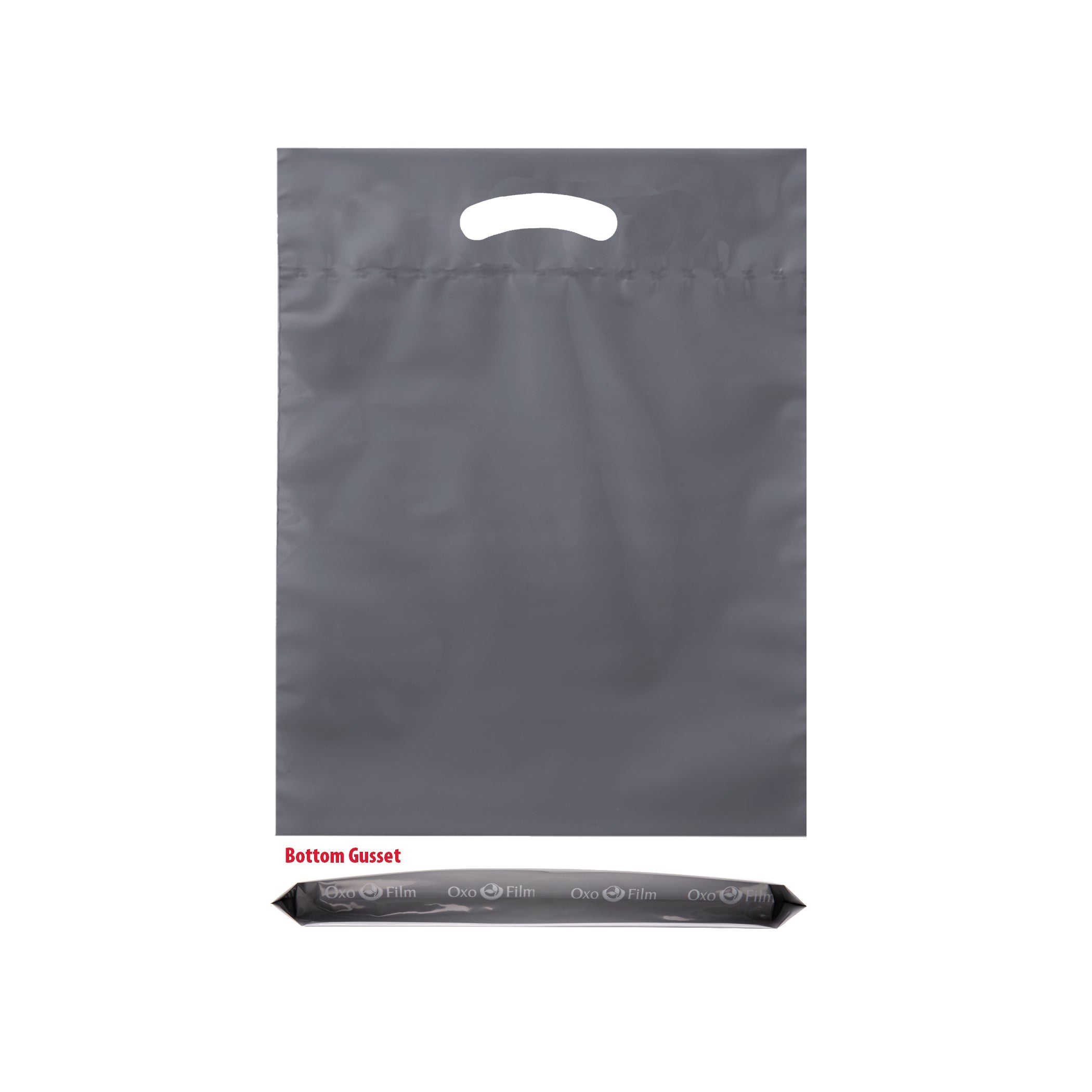 Wholesale OXO Reusable Die Cut Handle Bags (12" x 16")