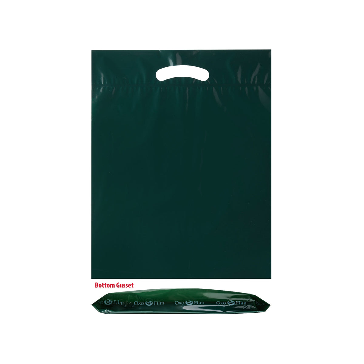 Wholesale OXO Reusable Die Cut Handle Bags (12" x 16")