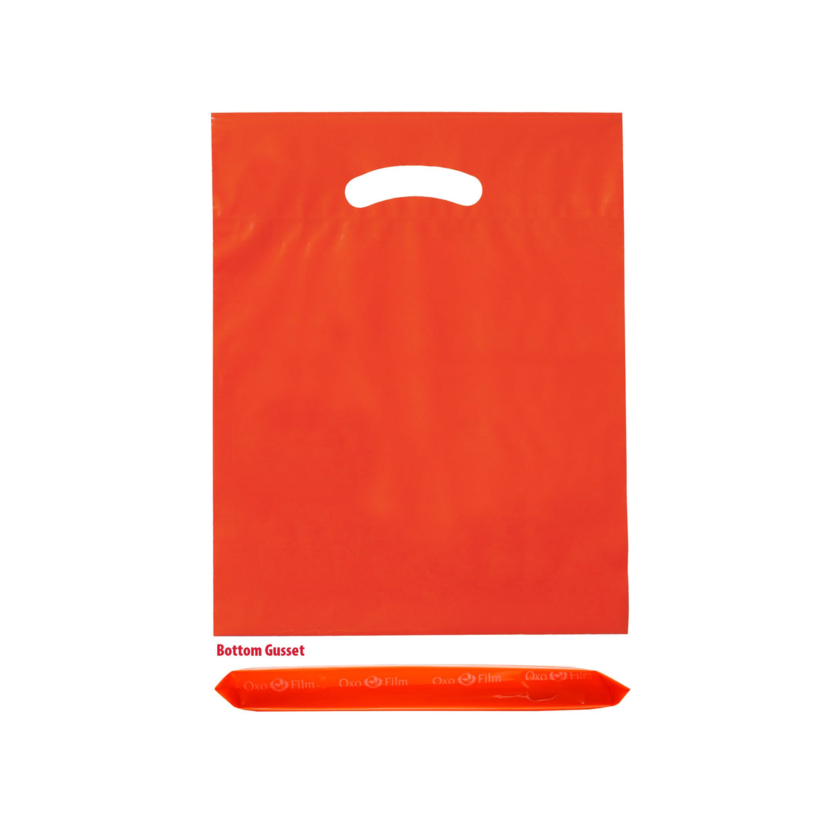 Wholesale OXO Reusable Die Cut Handle Bags (12" x 16")