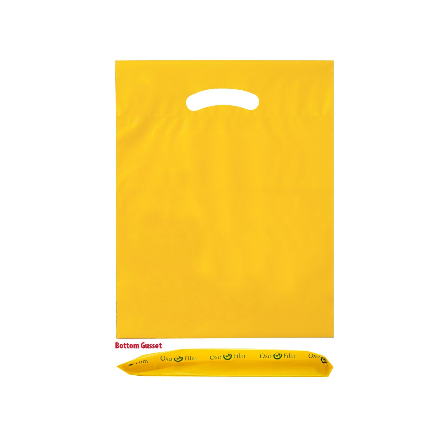 Wholesale OXO Reusable Die Cut Handle Bags (12" x 16")