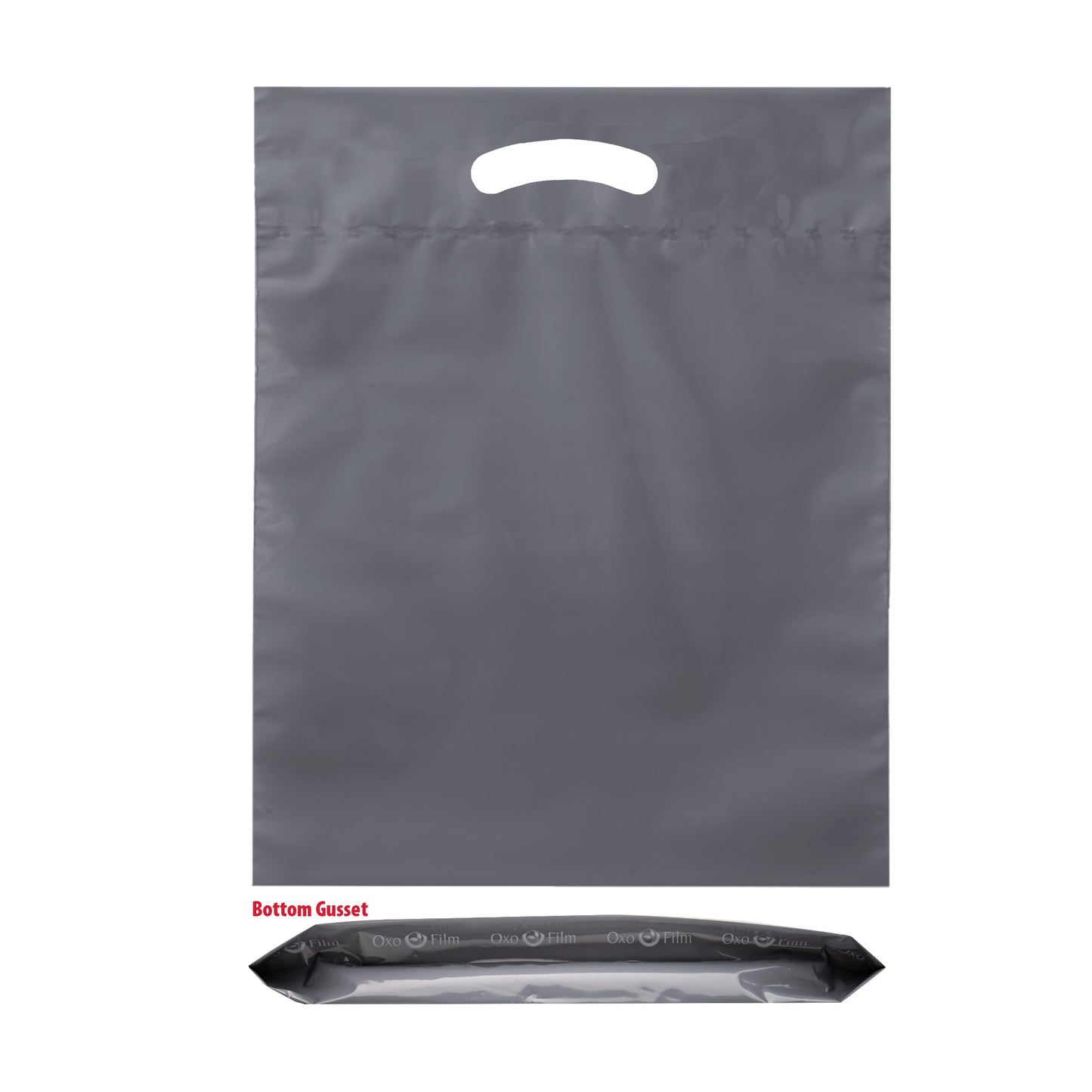 Wholesale OXO REUSABLE FOLD-OVER REINFORCED DIE CUT BAG |15X18X3| - 12BD1518