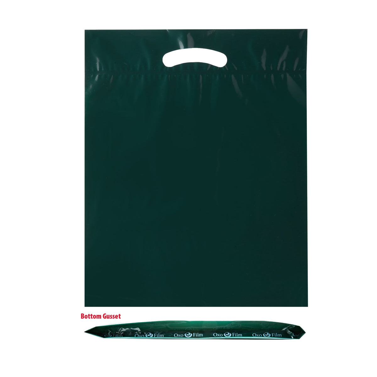 Wholesale OXO REUSABLE FOLD-OVER REINFORCED DIE CUT BAG |15X18X3| - 12BD1518