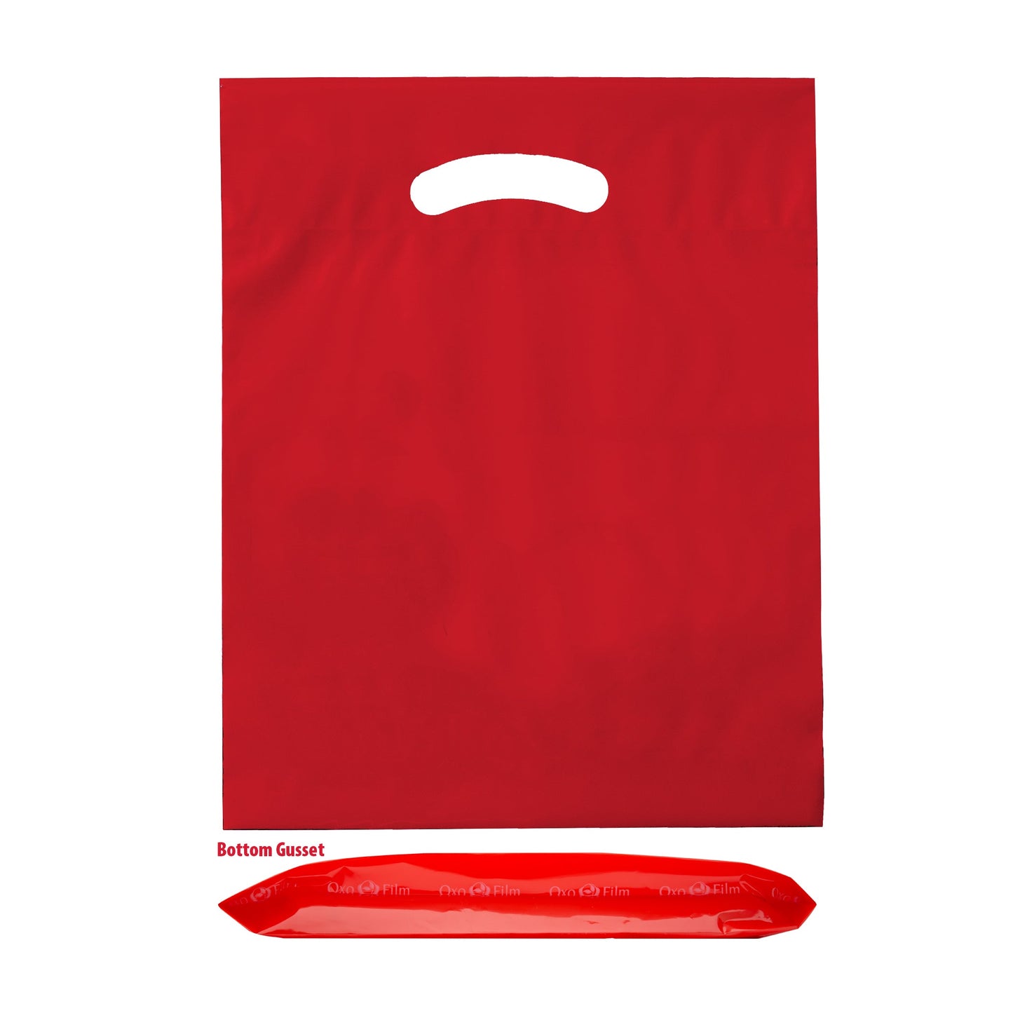 Wholesale OXO REUSABLE FOLD-OVER REINFORCED DIE CUT BAG |15X18X3| - 12BD1518