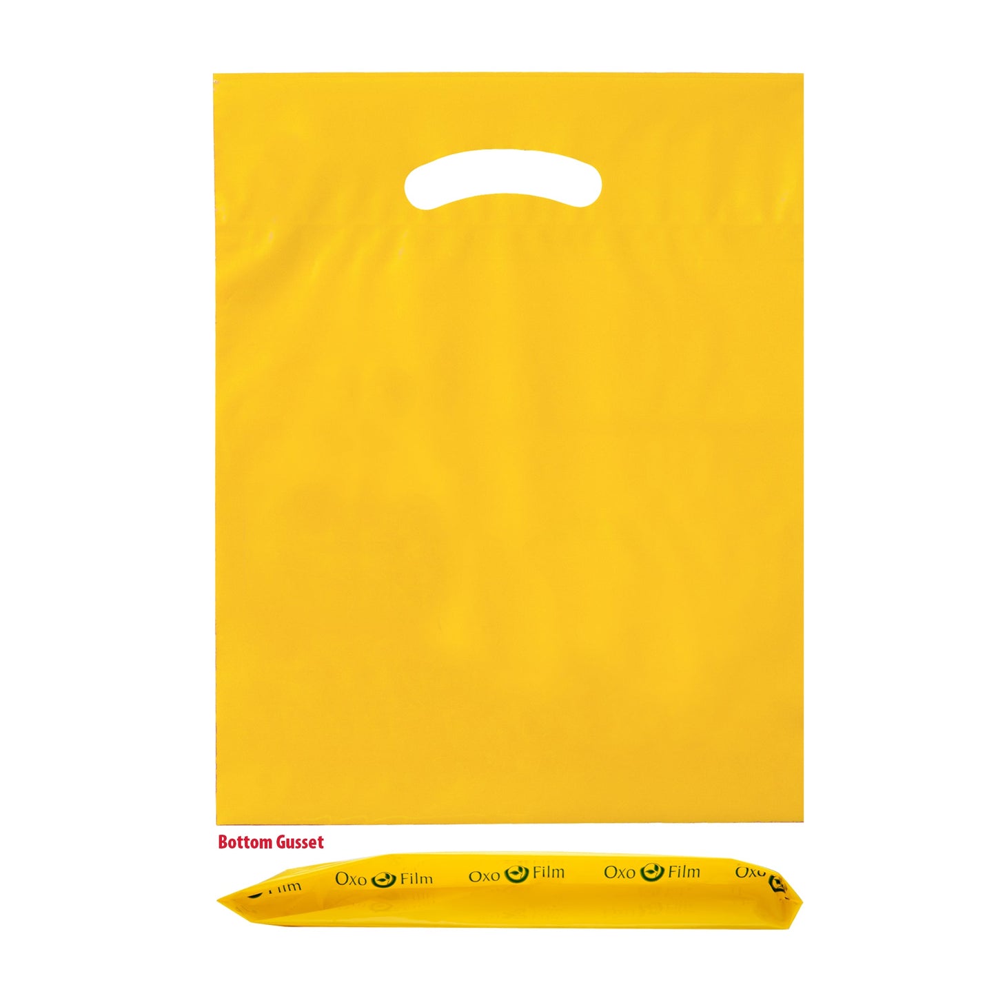 Wholesale OXO REUSABLE FOLD-OVER REINFORCED DIE CUT BAG |15X18X3| - 12BD1518