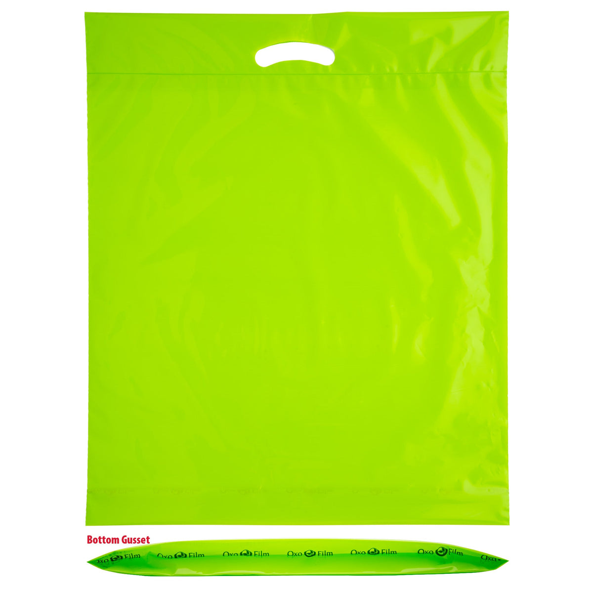Wholesale Oxo Reusable Fold-Over Reinforced Die Cut Bag - 12BD1822