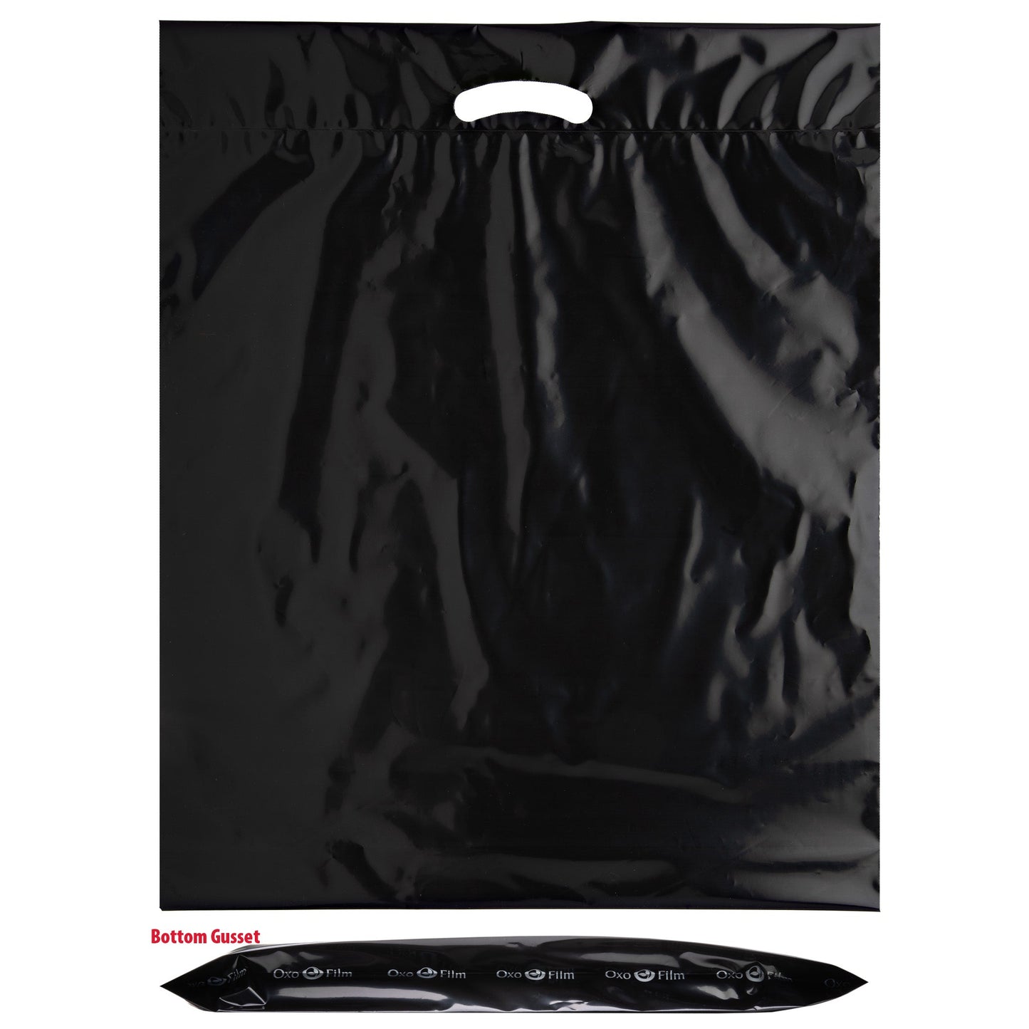 Wholesale Oxo Reusable Fold-Over Reinforced Die Cut Bag - 12BD1822