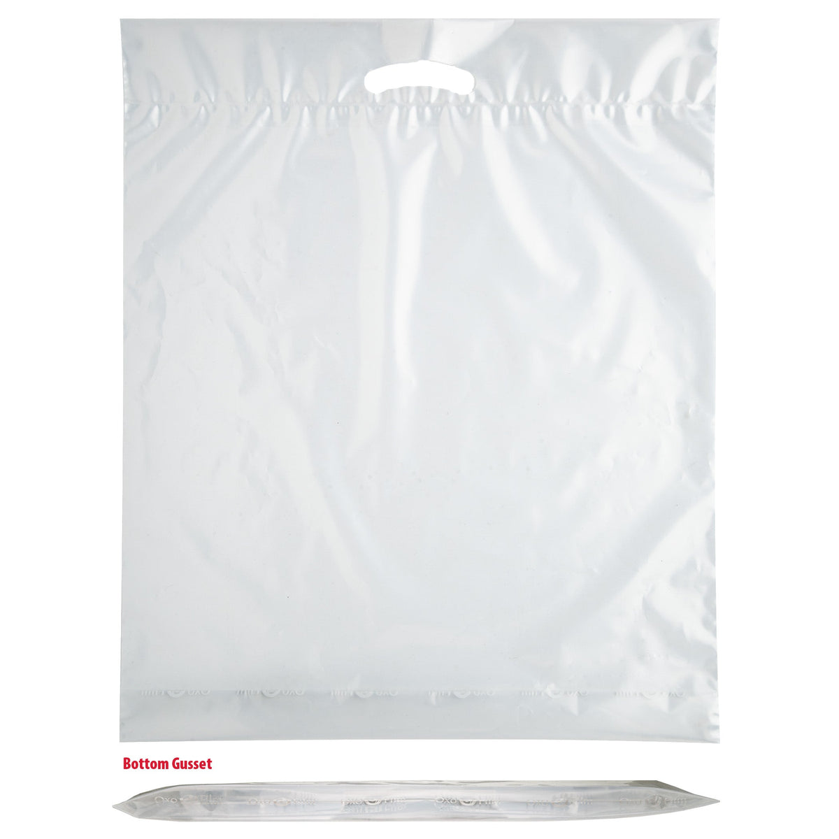 Wholesale Oxo Reusable Fold-Over Reinforced Die Cut Bag - 12BD1822