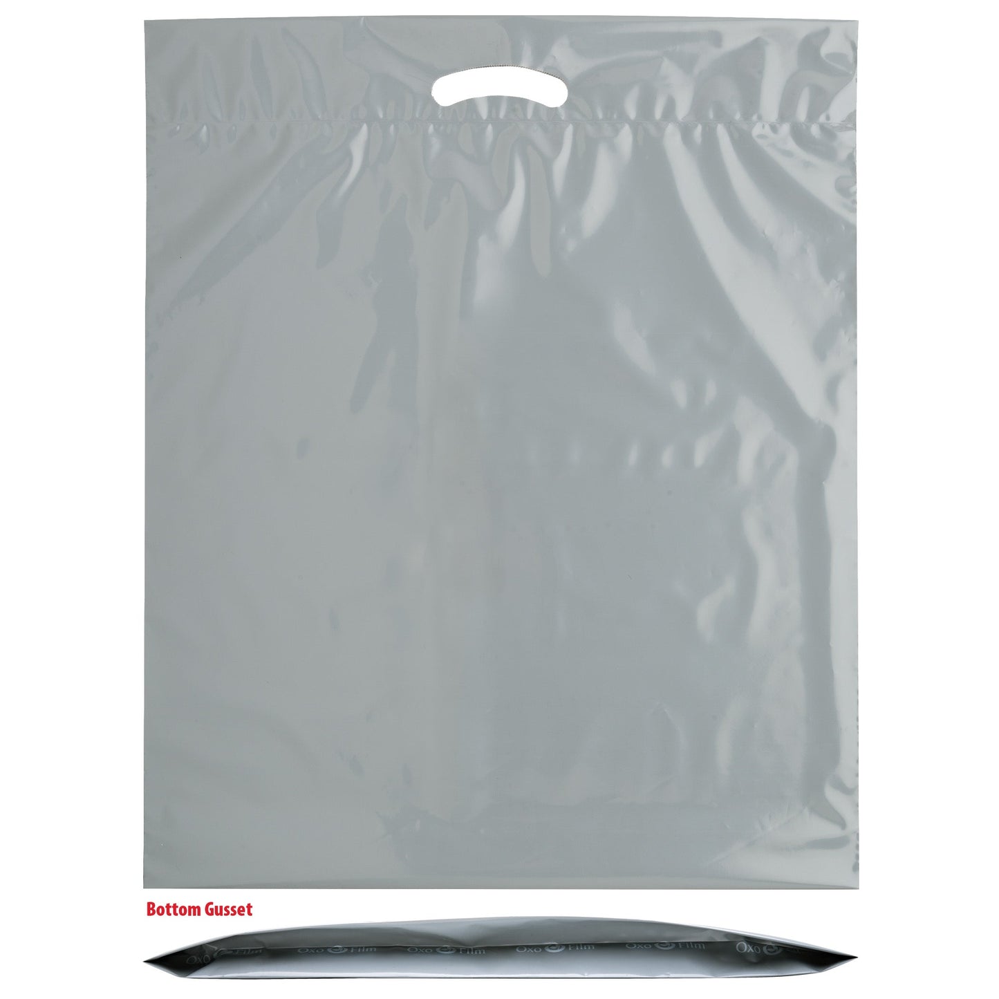 Wholesale Oxo Reusable Fold-Over Reinforced Die Cut Bag - 12BD1822