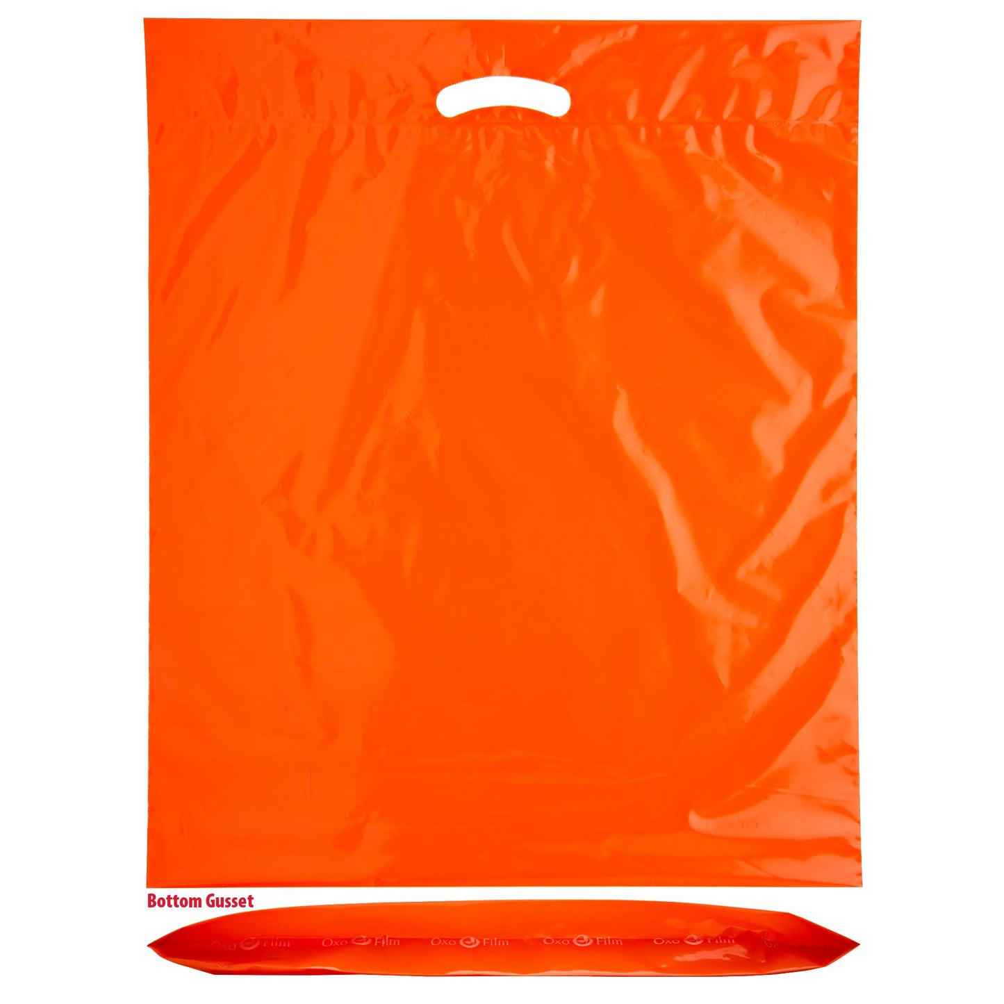 Wholesale Oxo Reusable Fold-Over Reinforced Die Cut Bag - 12BD1822