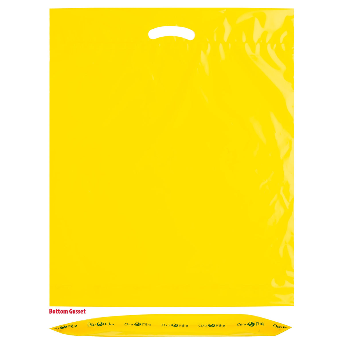 Wholesale Oxo Reusable Fold-Over Reinforced Die Cut Bag - 12BD1822