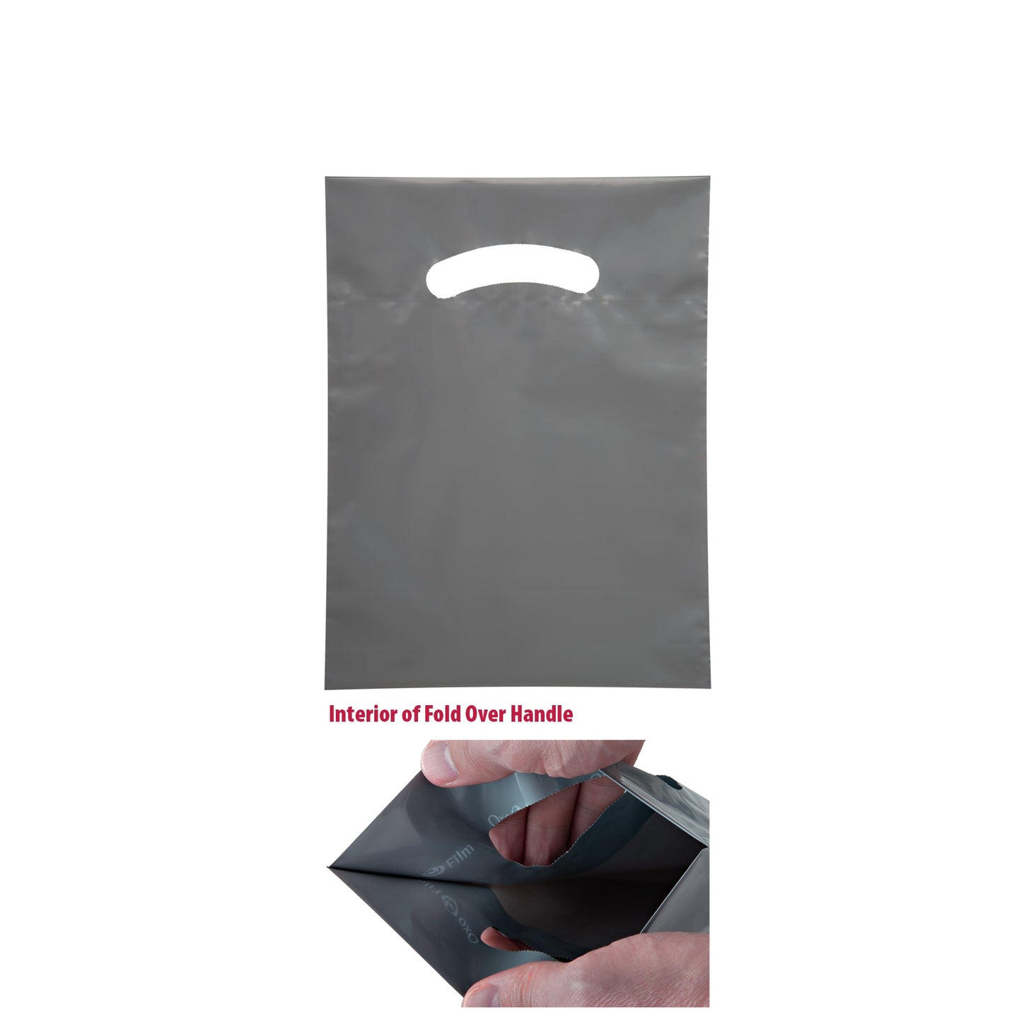 Wholesale Oxo Reusable Fold-Over Reinforced Die Cut Bag - 12BD710