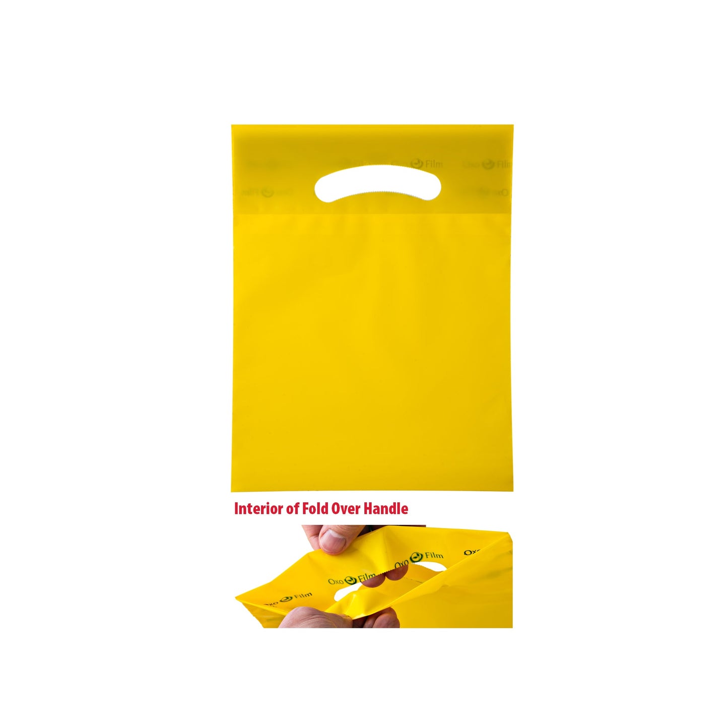 Wholesale Oxo Reusable Fold-Over Reinforced Die Cut Bag - 12BD710