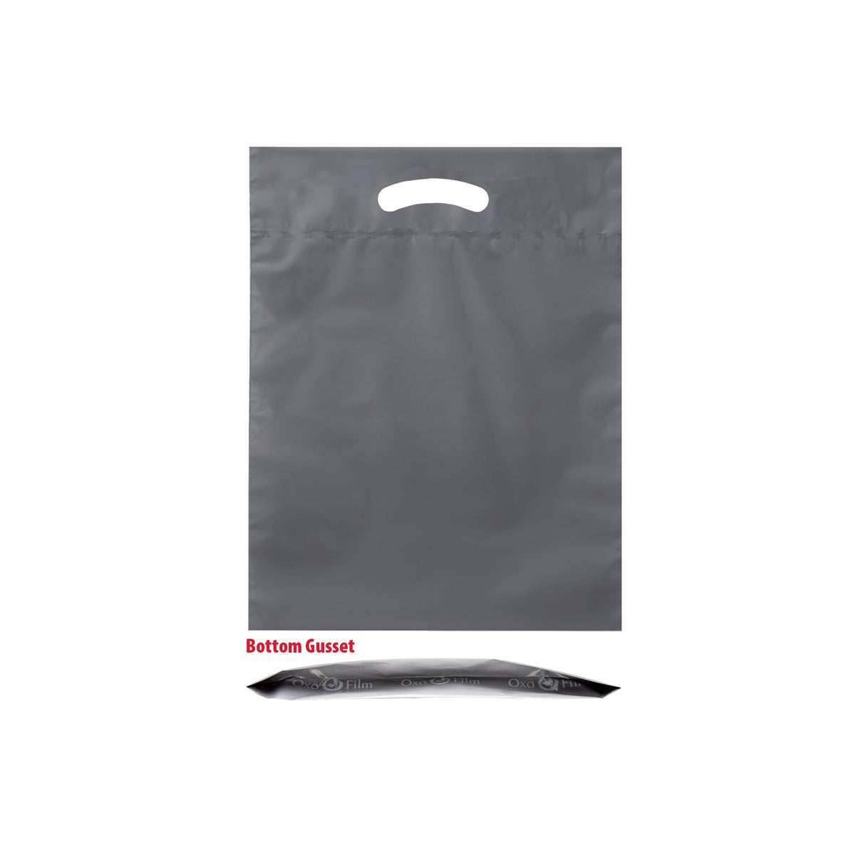 Wholesale Oxo Reusable Fold-Over Reinforced Die Cut Bag - 12BD912