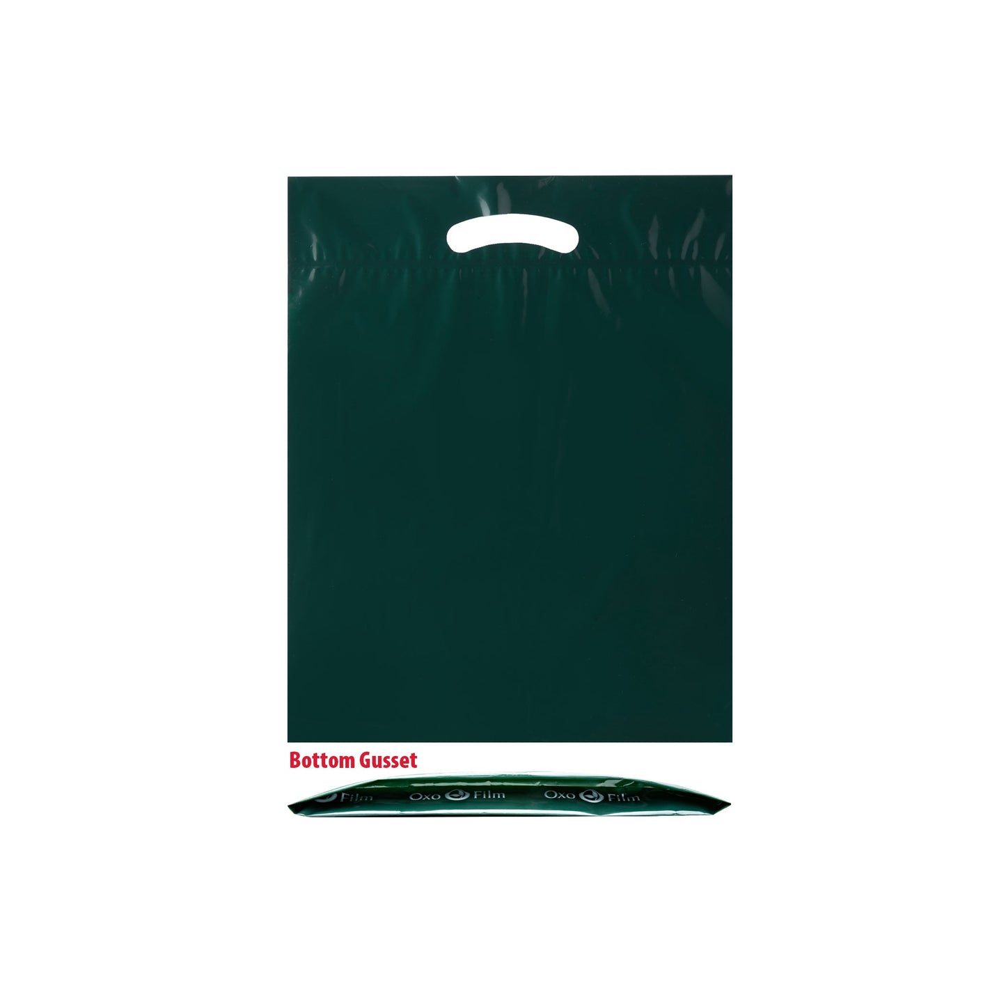 Wholesale Oxo Reusable Fold-Over Reinforced Die Cut Bag - 12BD912