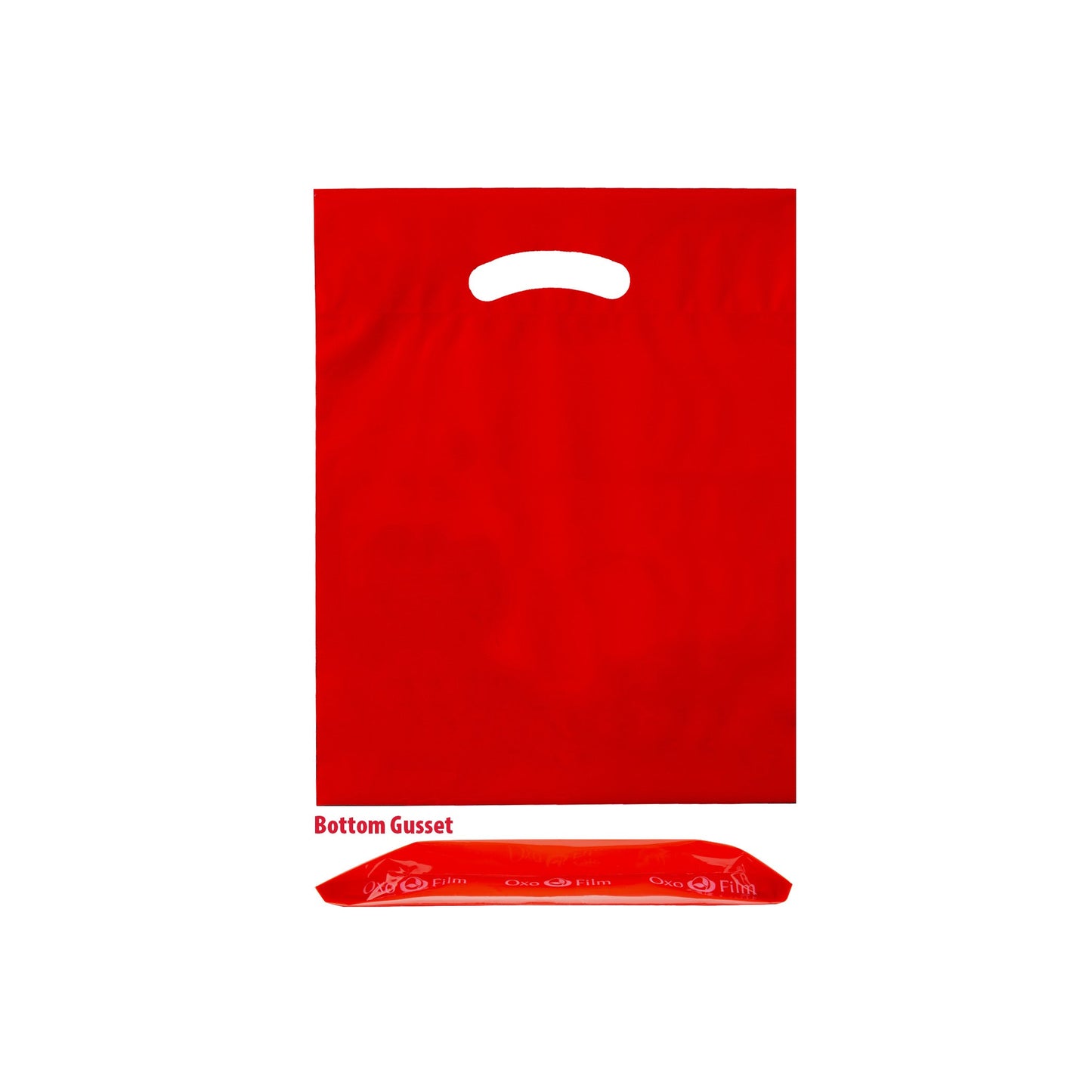 Wholesale Oxo Reusable Fold-Over Reinforced Die Cut Bag - 12BD912