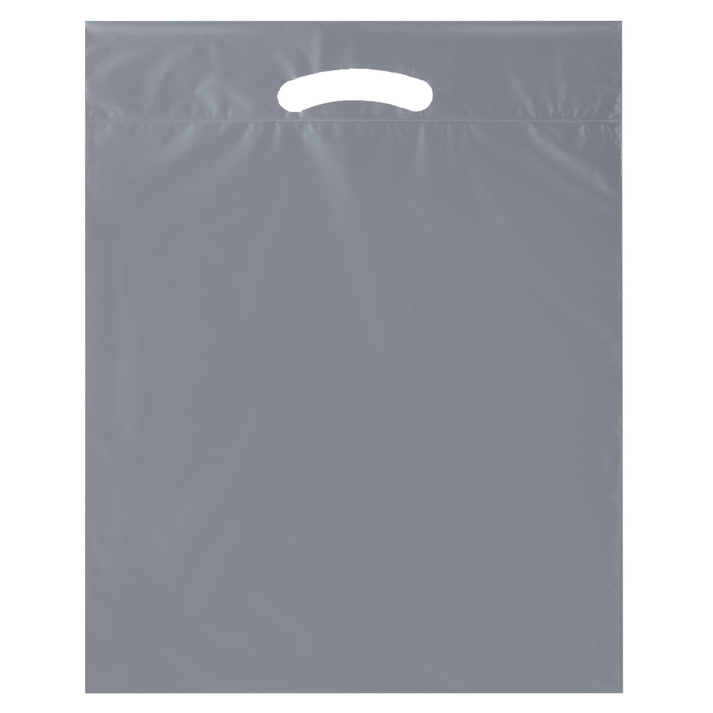 Wholesale Fold Over Reinforced Die Cut Bag - 12DC912