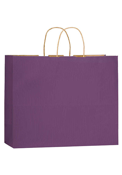 Wholesale MATTE COLOR TWISTED PAPER HANDLE SHOPPER - 4M16613