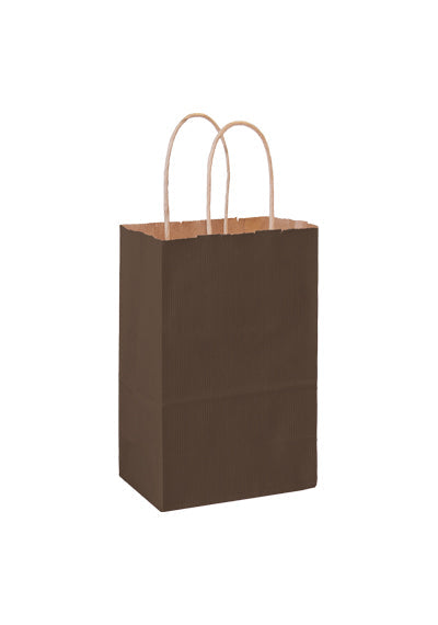 Wholesale MATTE COLOR TWISTED PAPER HANDLE SHOPPER - 4M538