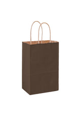 Wholesale MATTE COLOR TWISTED PAPER HANDLE SHOPPER - 4M538