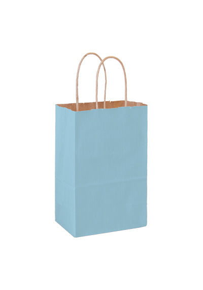 Wholesale MATTE COLOR TWISTED PAPER HANDLE SHOPPER - 4M538