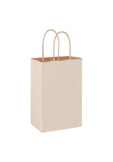 Wholesale MATTE COLOR TWISTED PAPER HANDLE SHOPPER - 4M538