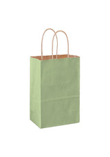 Wholesale MATTE COLOR TWISTED PAPER HANDLE SHOPPER - 4M538