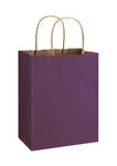 Wholesale Matte Color Twisted Paper Handle Shopper Bag 4M8410